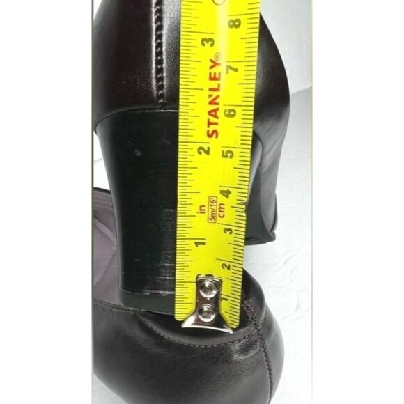 Beautifeel Womens Anne Black Leather Pump Heels Size 7 - Picture 8 of 11